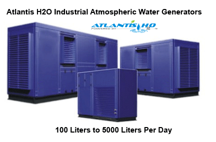 Industrial Atmospheric Water Generators